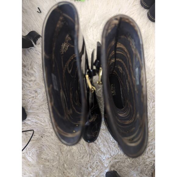 Lauren Ralph Lauren Rosslyn II buckle tall rainboots - Picture 11 of 12